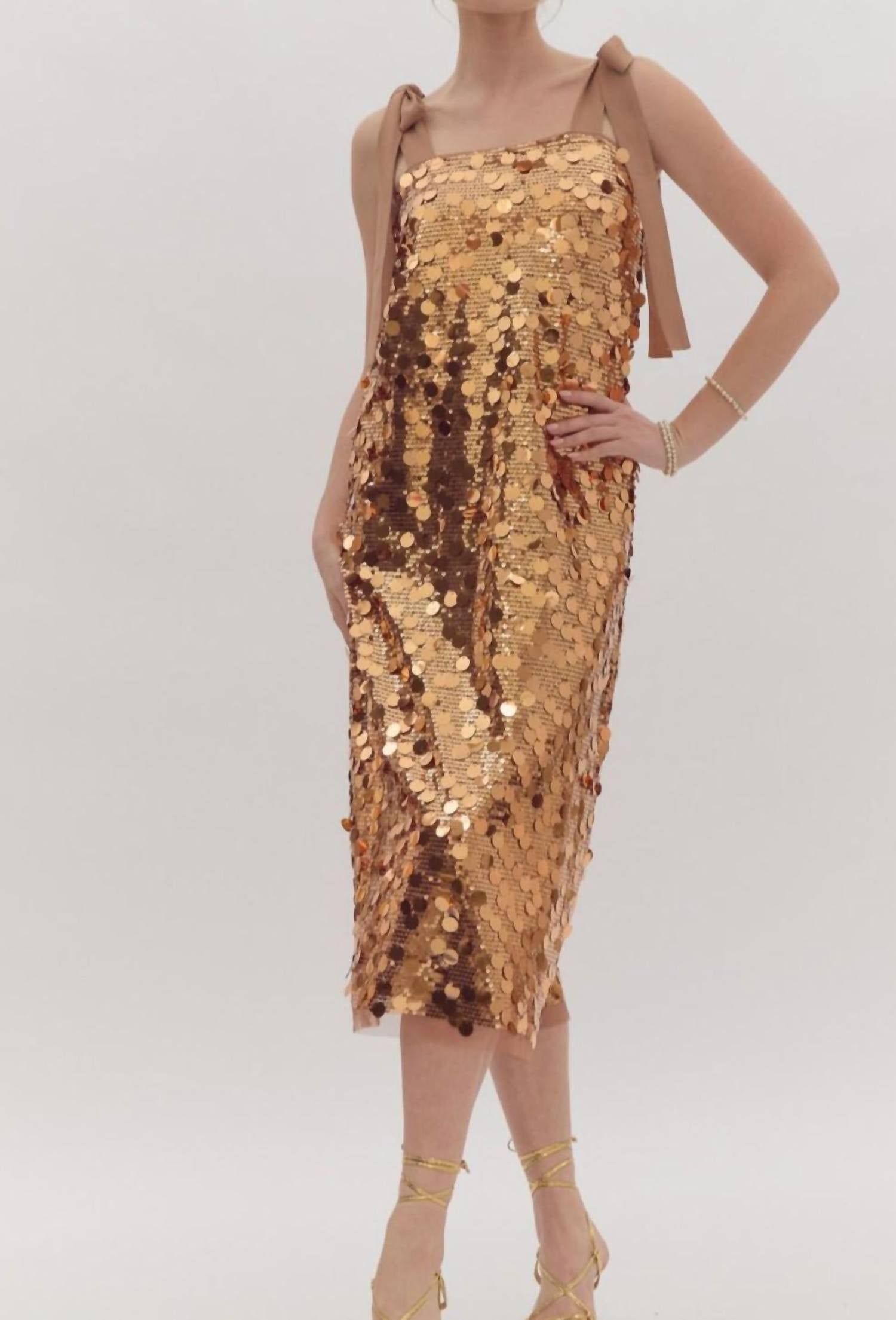 Entro - Rena Sequin Dress