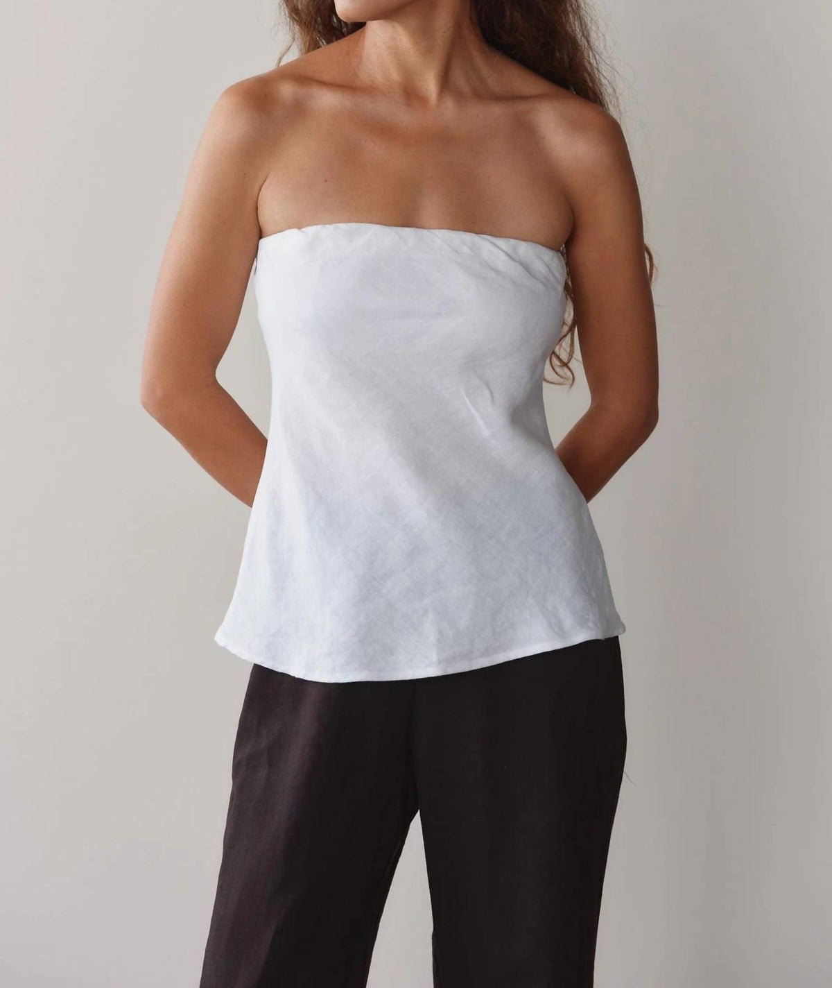 Donni. - Linen Tube Top
