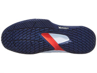 BabolaT Men's Propulse Fury 3 Ac Shoe in white estate blue - men's sneaker - alternate view