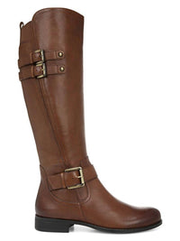 Naturalizer Women's Jessie Regular Calf Riding Boot in chocolate - women's shoe