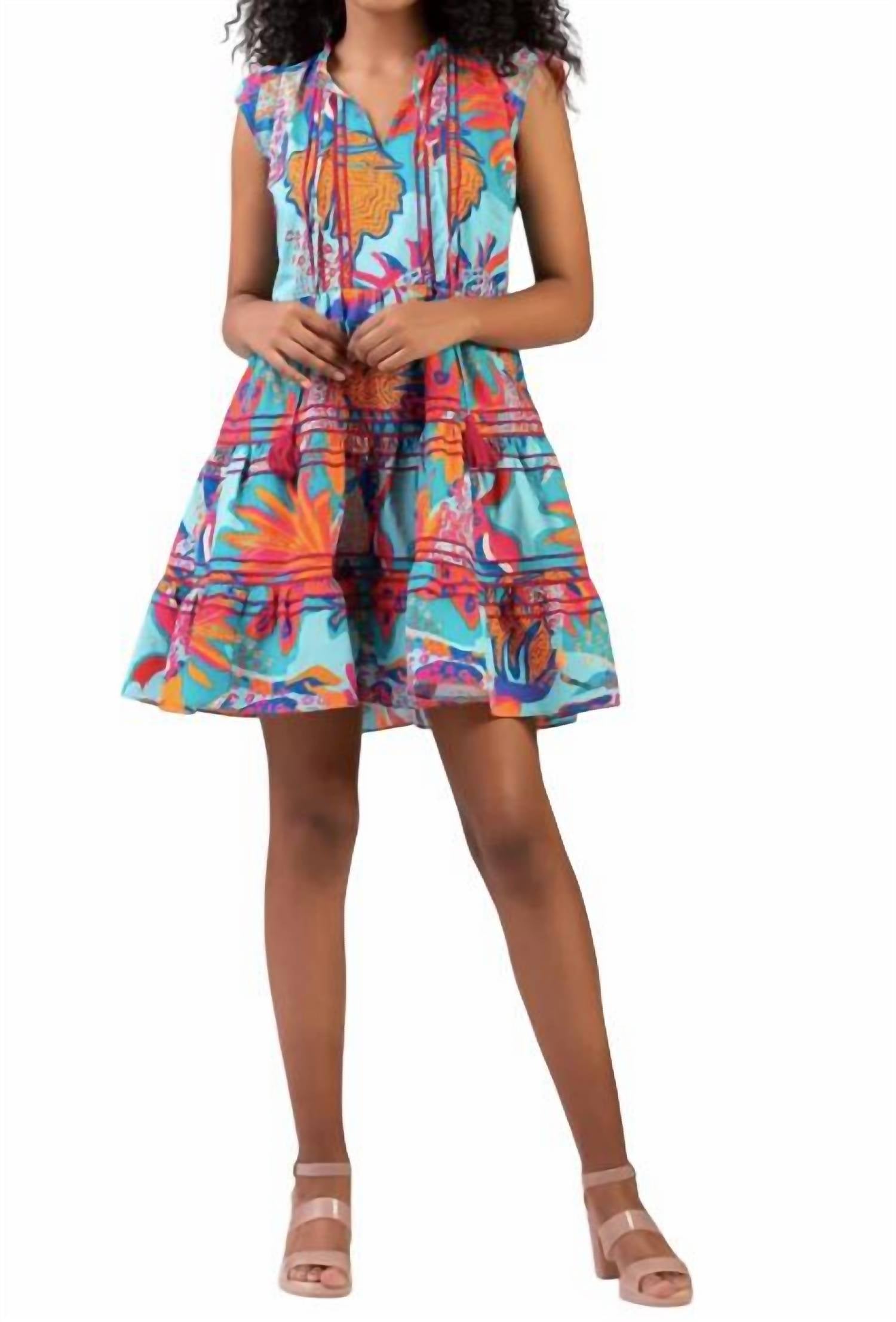 Celina Moon - EMILA GARDEN FLOSS MINI DRESS