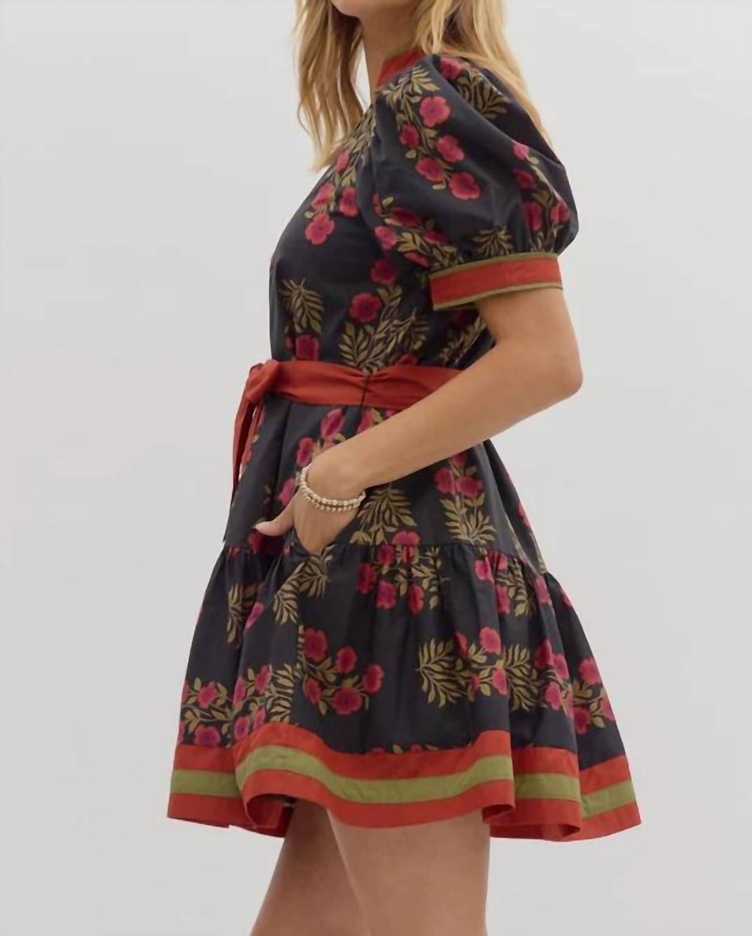 Entro - Meadow Floral Mini Dress