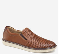 Johnston & Murphy - Men Mcguffey Woven Slip-on Shoes