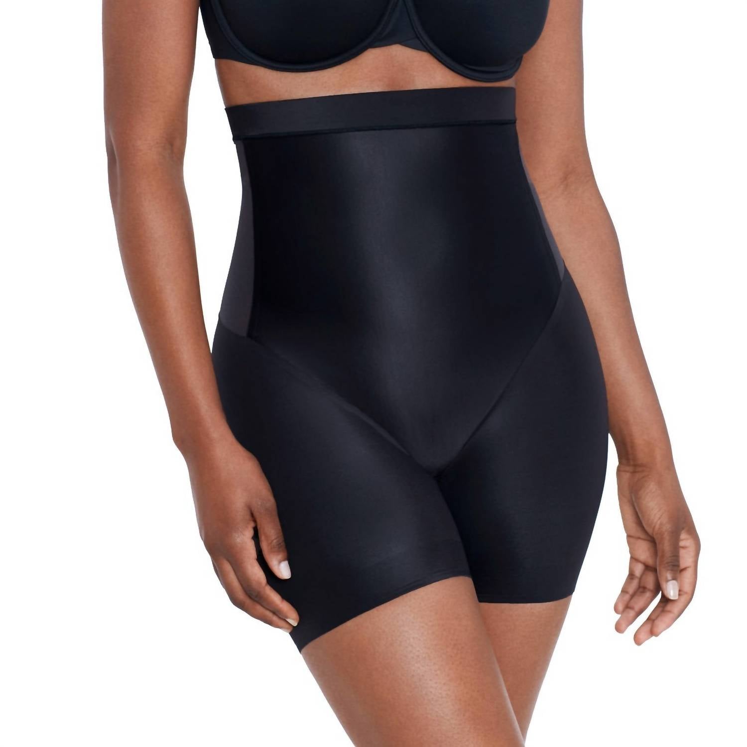 Miraclesuit Core Contour Hi-waist Bike Short in black - women's intimate