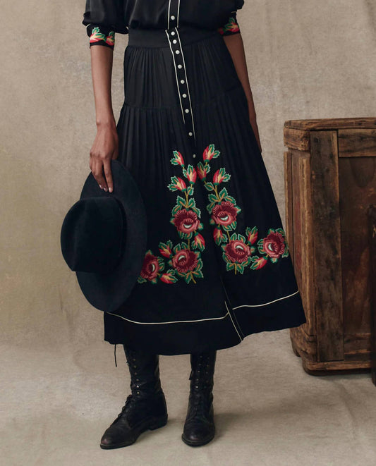 The Great. - Heirloom Rose Highland Skirt