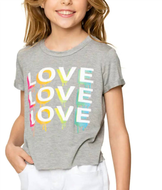 Malibu Sugar - Girls Cropped Love Tee