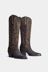Dante Shoes - Women's Western Fashion Leather Boots