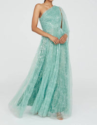 Theia - Carol One Shoulder Dress