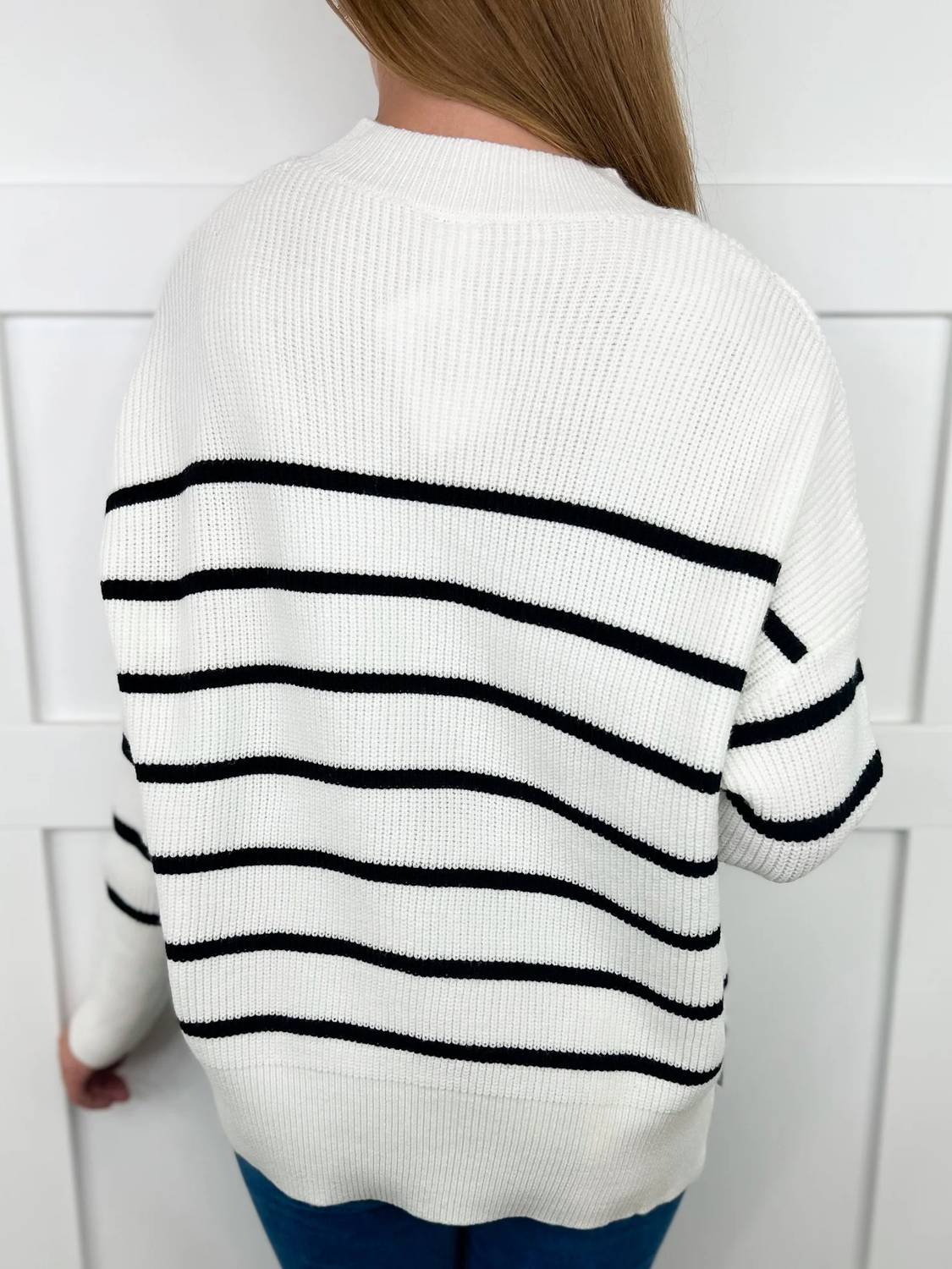 Sew In Love - Perfect Detail Knit Long Sleeve Sweater Top