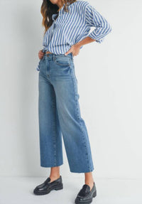 Just Black Denim - Scissor Cut Wide Leg