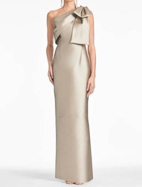 Sachin & Babi - One Shoulder Mikado Column Gown