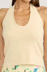 Lucy Paris - Women's Maggie Halter Knit Top