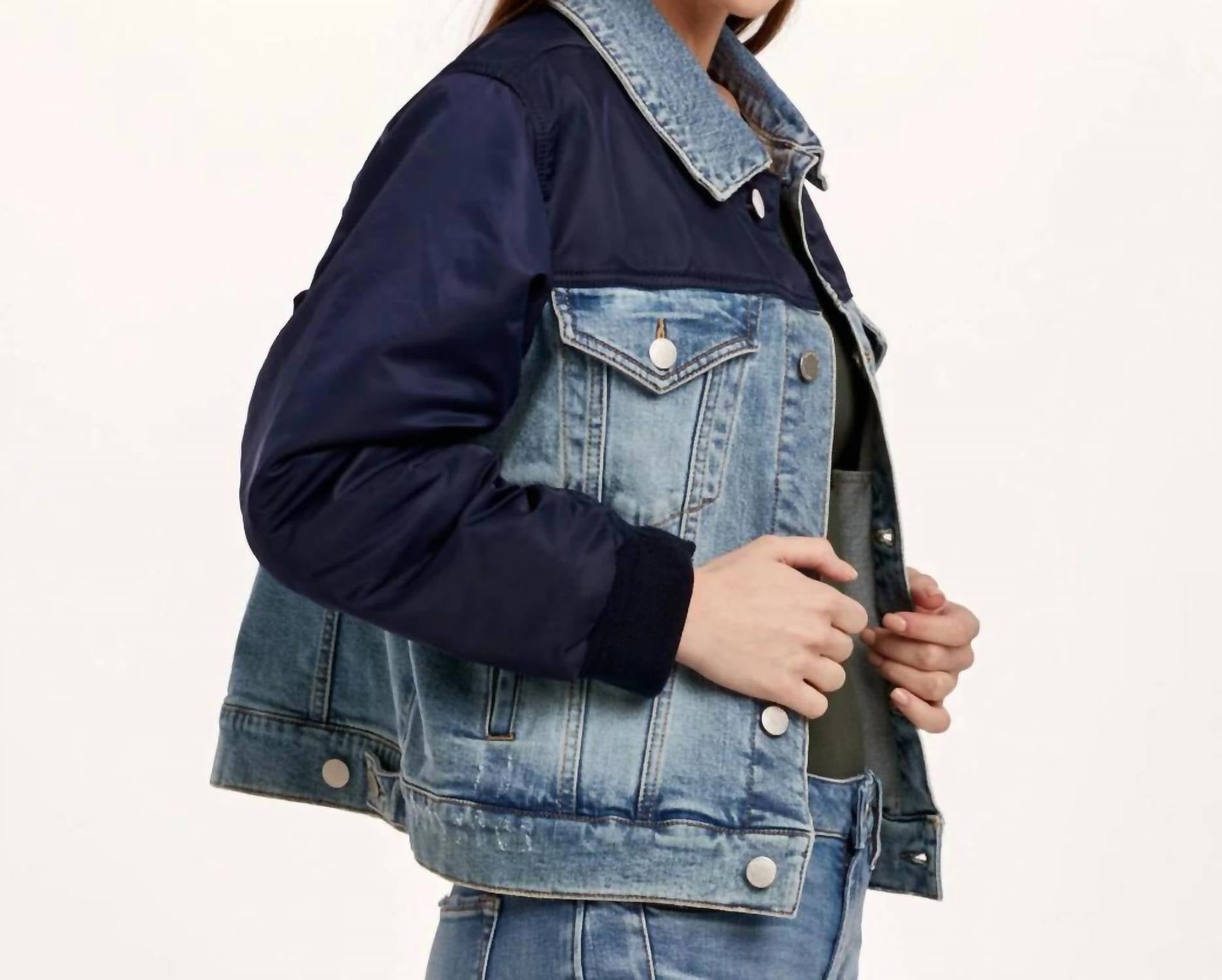 Dear John Denim - Charly Contrast Denim Jacket