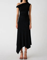 Misha - Women's Alma Matte Jersey Midi Dress