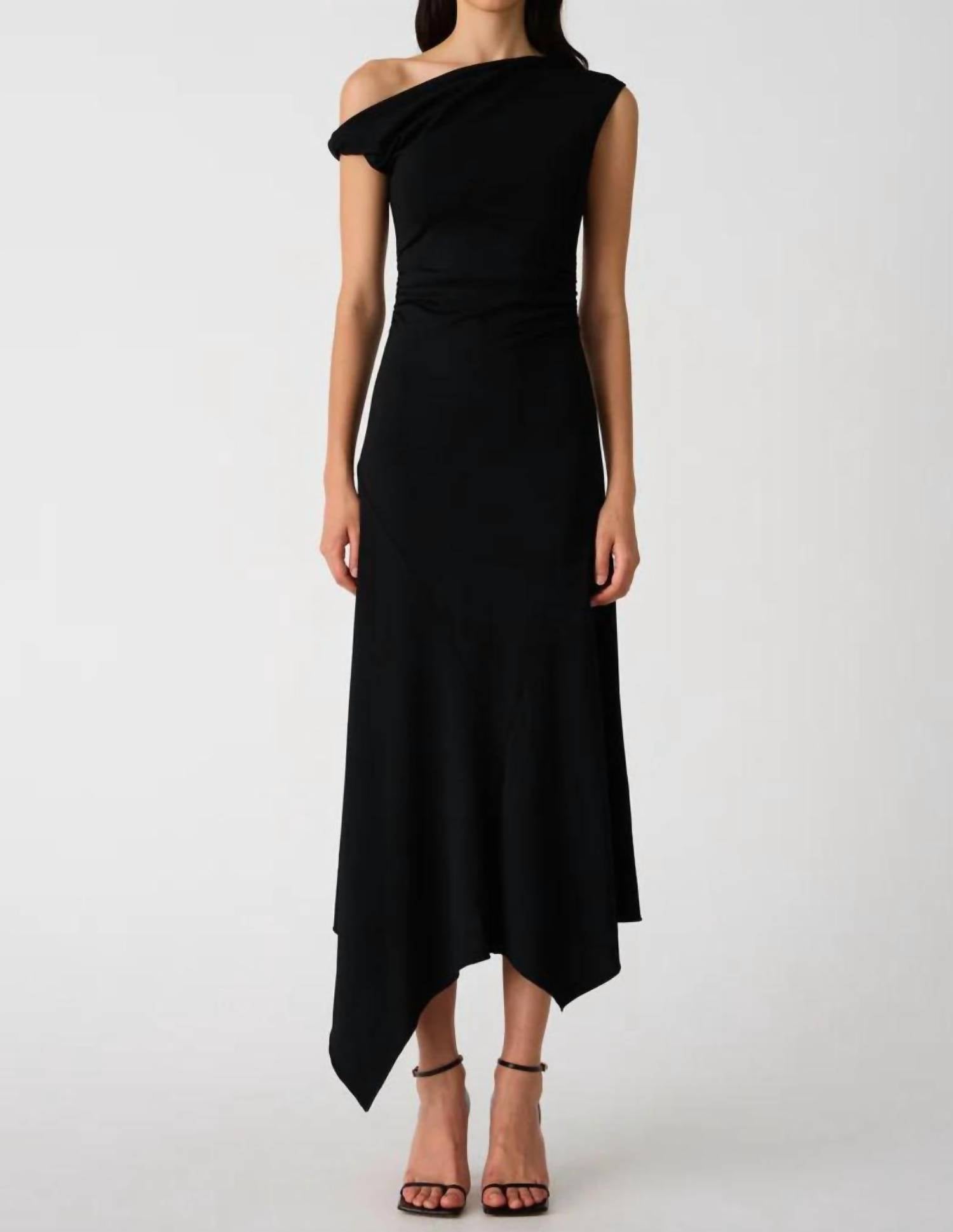 Misha - Women's Alma Matte Jersey Midi Dress