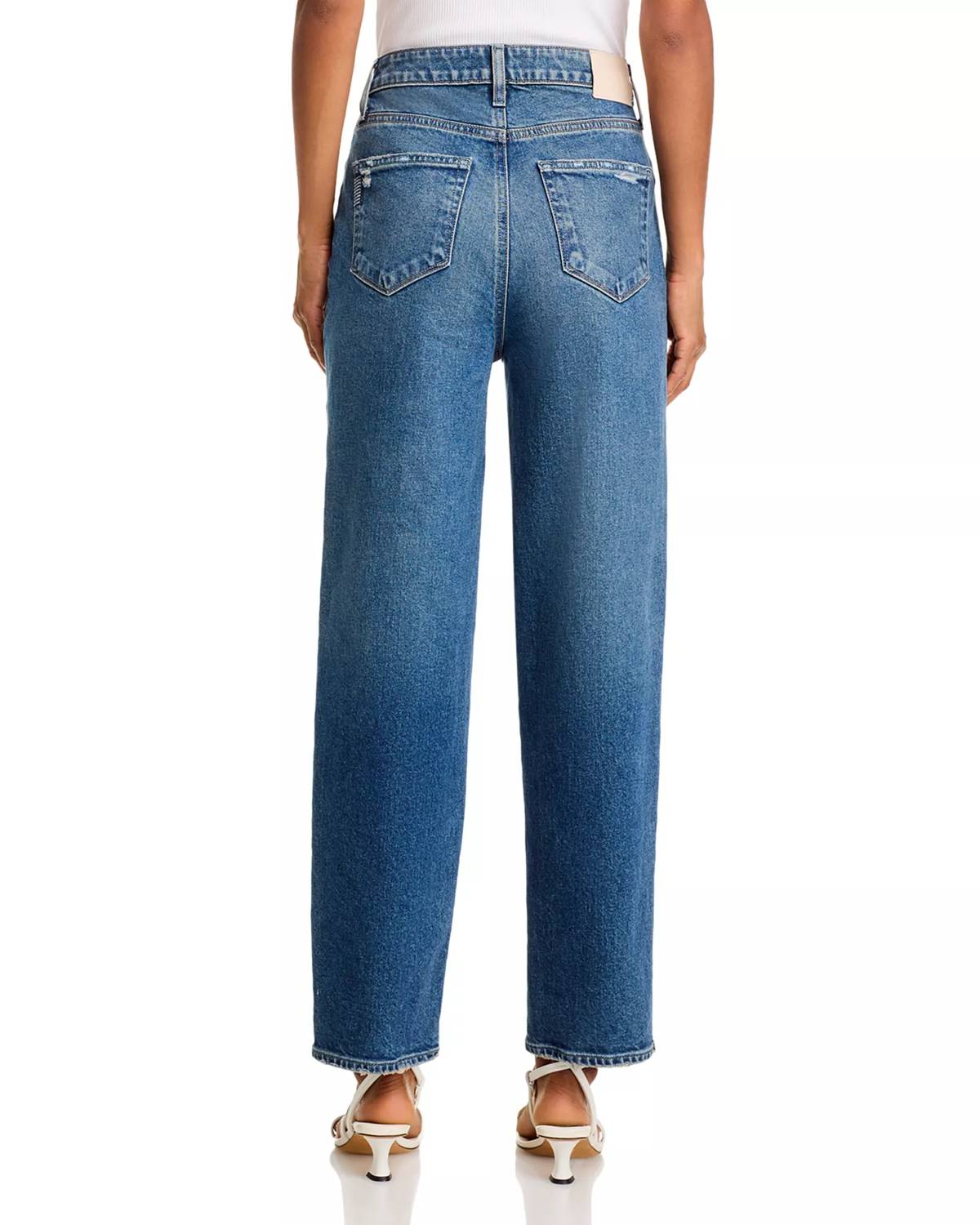 Paige - Alexis High Rise Ankle Barrel Jeans