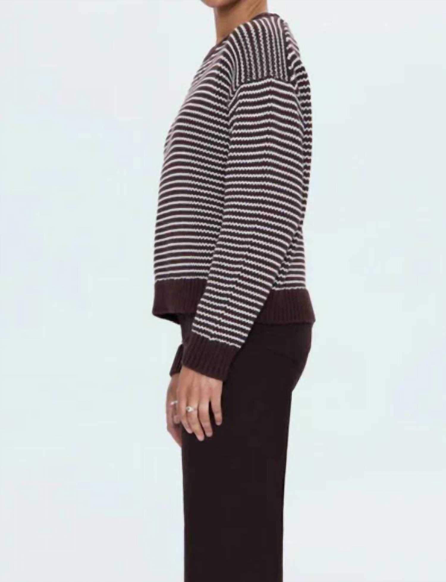 Pistola - Aura Relaxed Crew Neck Sweater