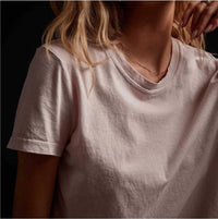 JAMES PERSE Vintage Little Boy Tee in ballerina pigment - women's t-shirt - view 4