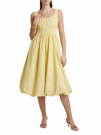 Sea - Emmet Poplin Midi Bubble Dress