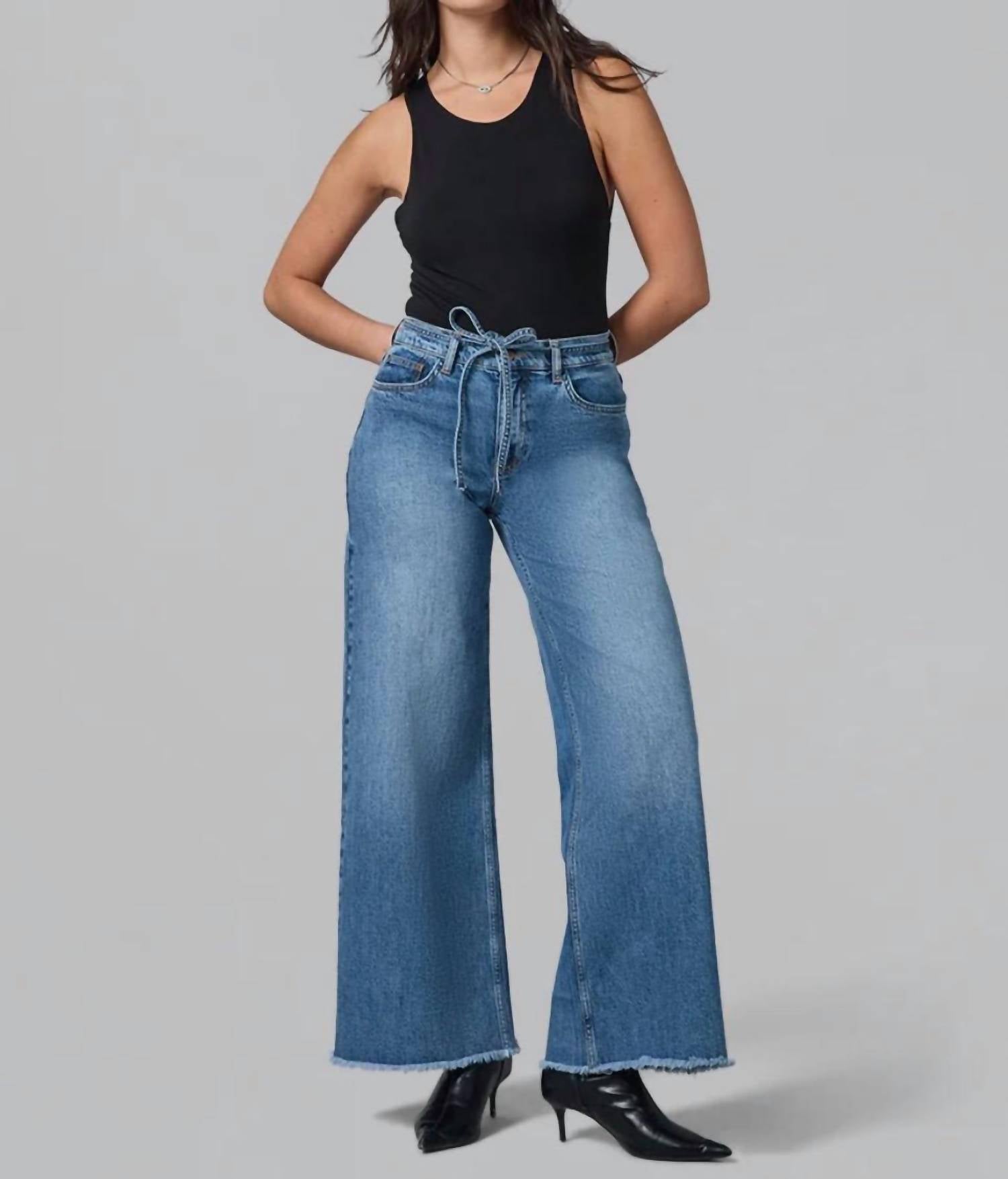 Lola Jeans - Milan Ultra High Rise Wide Leg Jeans