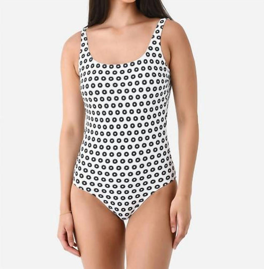 Printed Tank One Piece Swimsuit