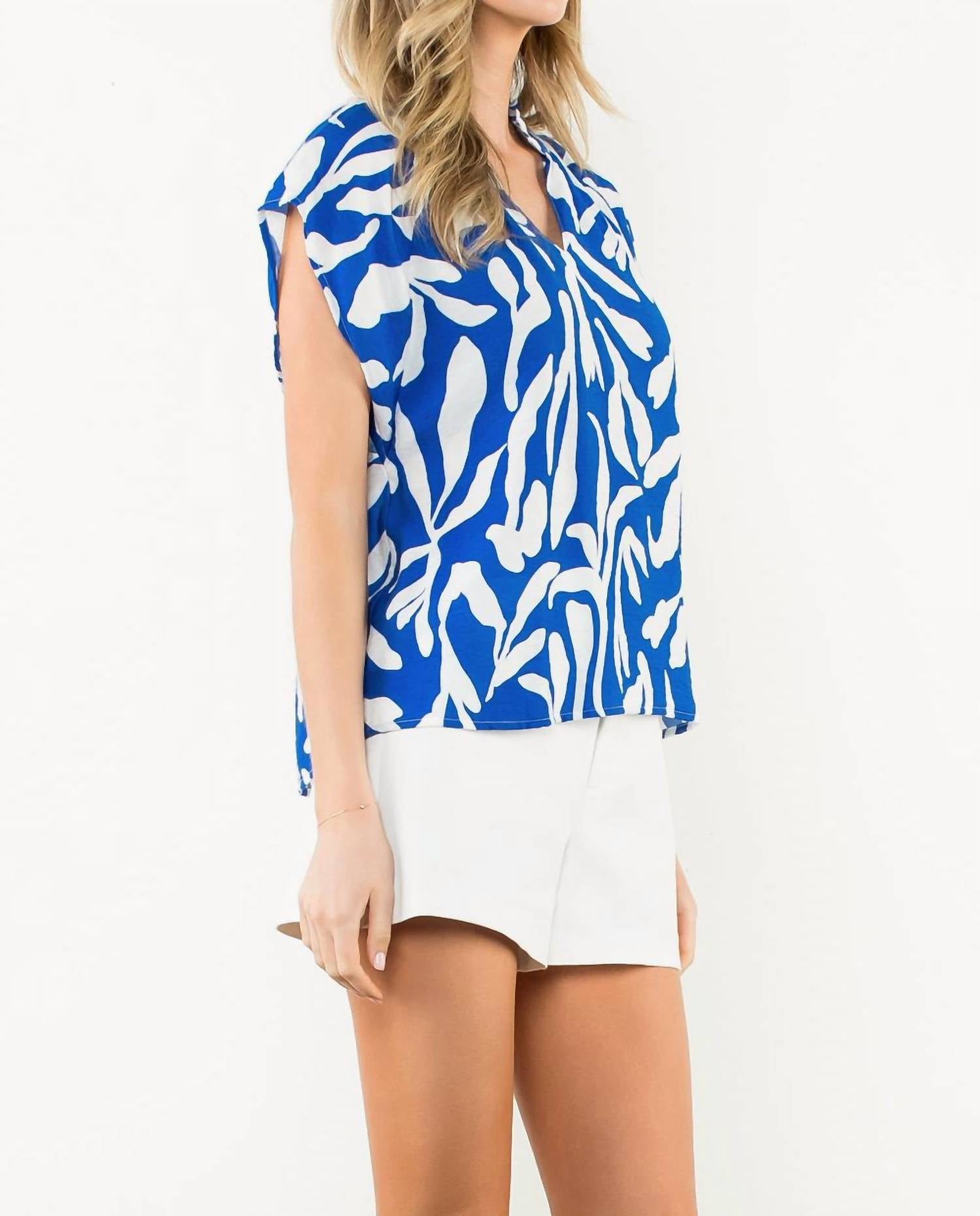 Thml - Rena Geo Print Top
