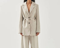 Alohas - Oversized Belted Blazer