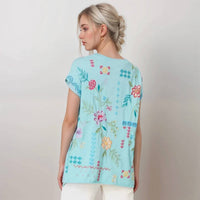 Johnny Was - Katie Relaxed Drape Tee