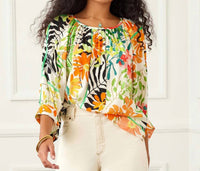 Karen Kane - Paiden Blouson Sleeve Top