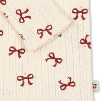 Konges Sløjd - Kid's Bow Rouge Shirt Top