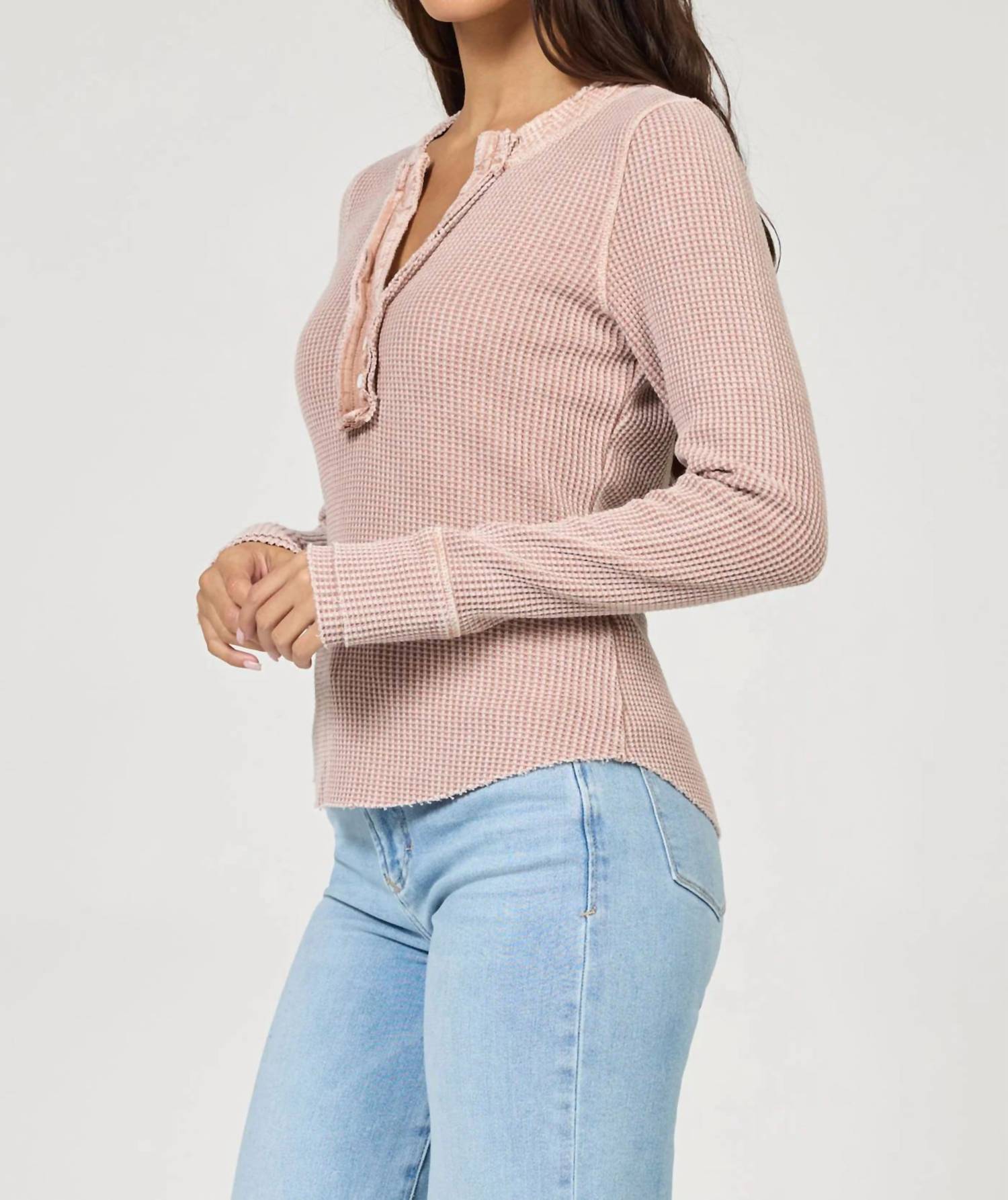 Dear John Denim - Luna Waffle Knit Top