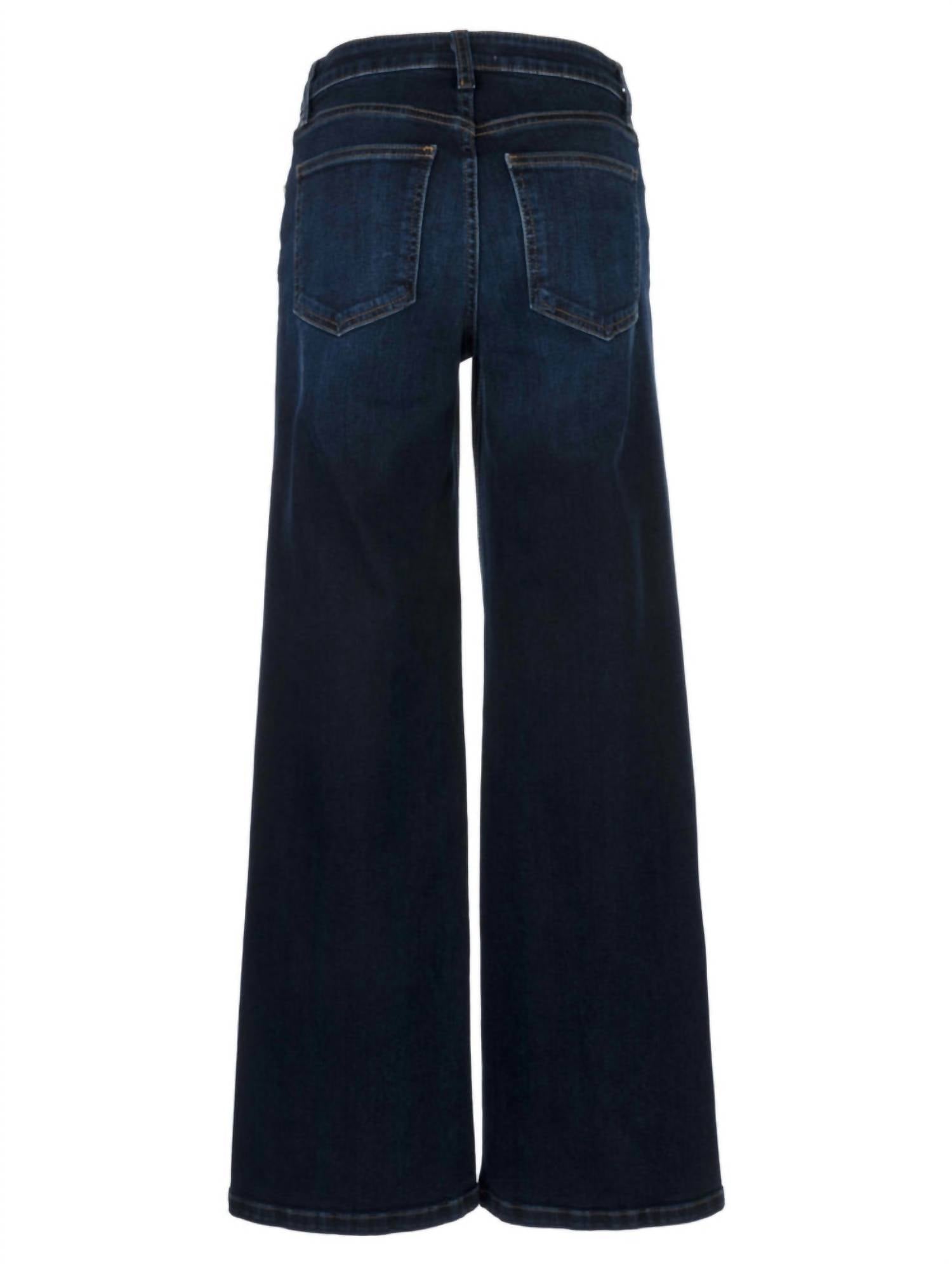 KUT FROM THE KLOTH High Rise Wide Leg With Clean Hem Jeans in attributable - women's jeans - view 4