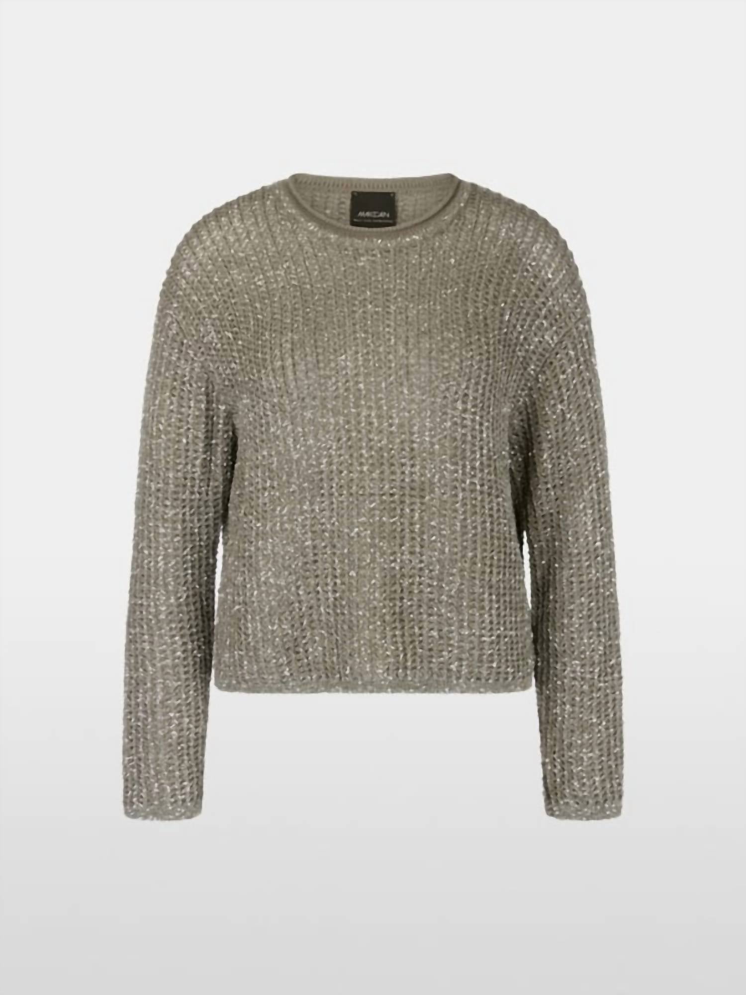 Marc Cain - Sequins Openwork Sweater