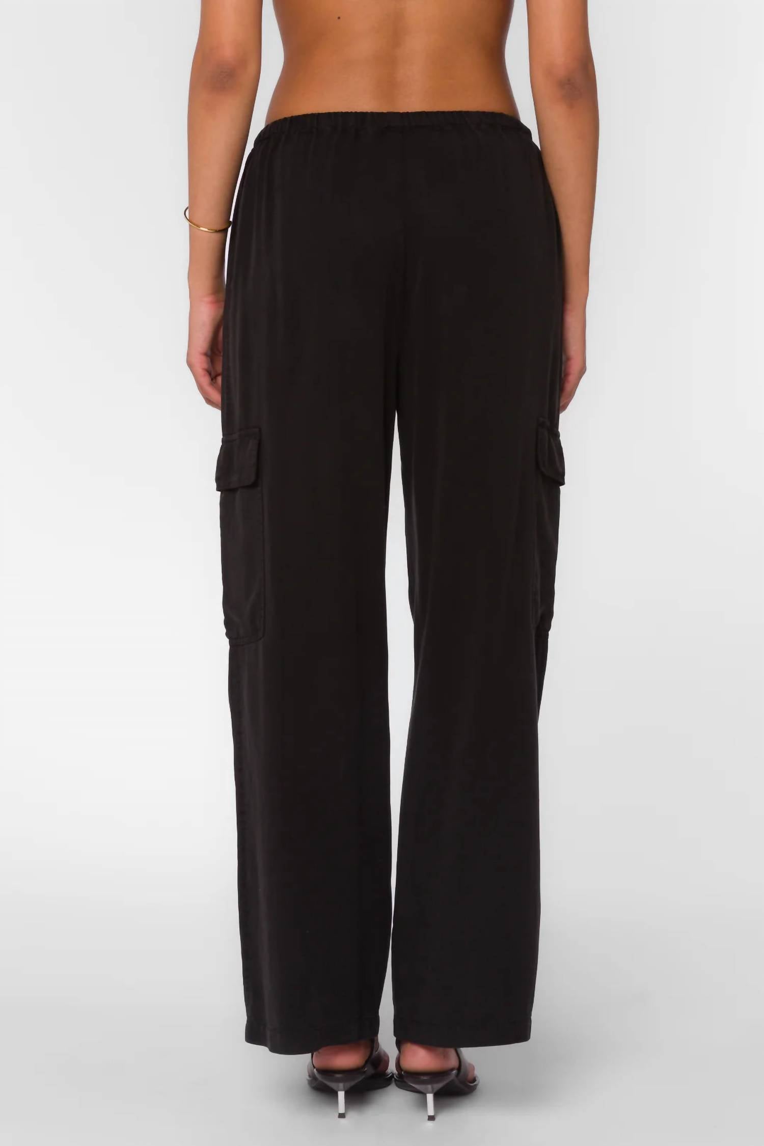 Velvet Heart - Deja Pull On Elastic Cargo Pants