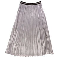 Summum - Pleated Lame Skirt