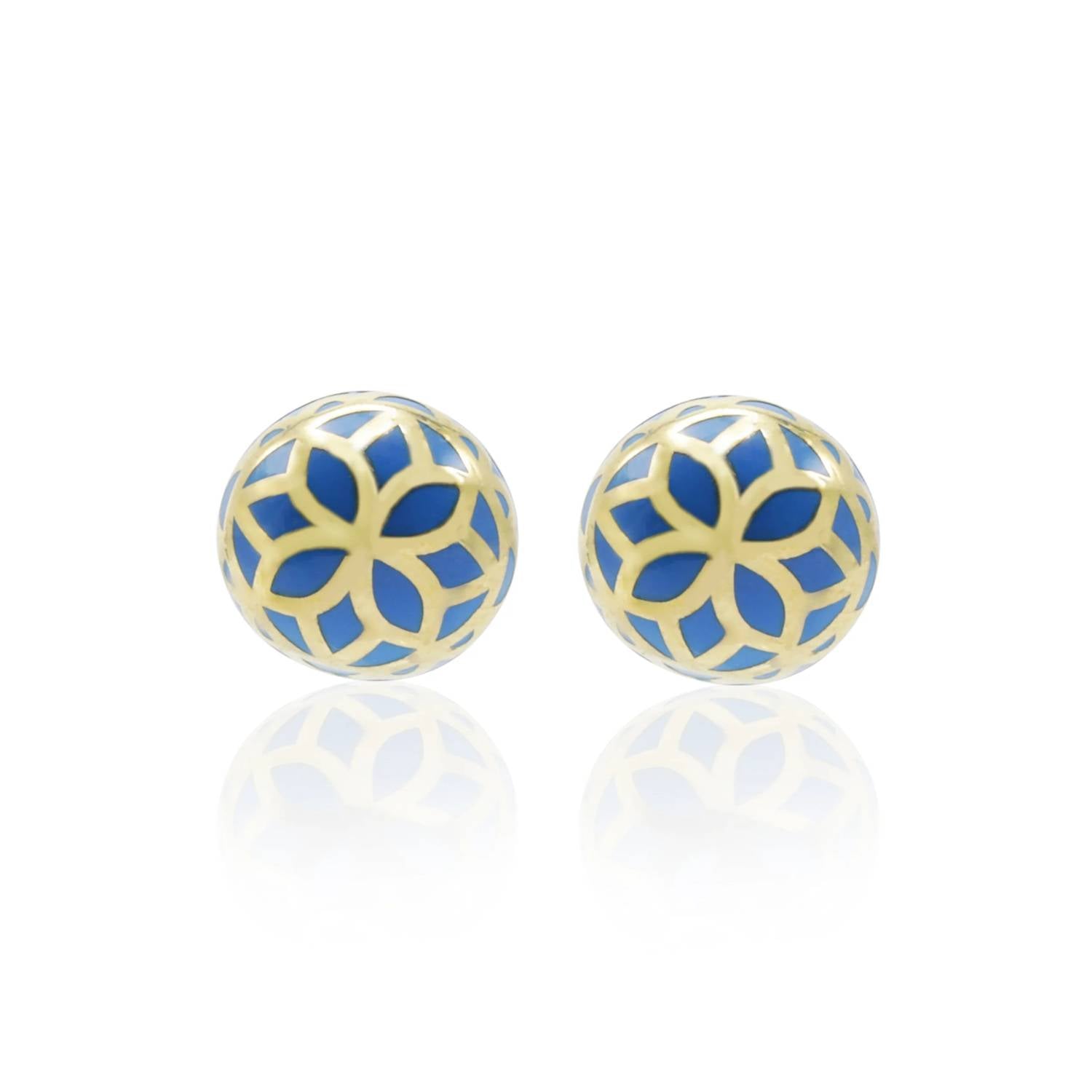 Georgina Jewelry - Women's Signature Flower Sphere Earrings