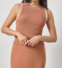 Lilla P - Sleeveless Crewneck Sweater Tank