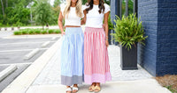 Caryn Lawn - Sutton Stripe Maxi Skirt