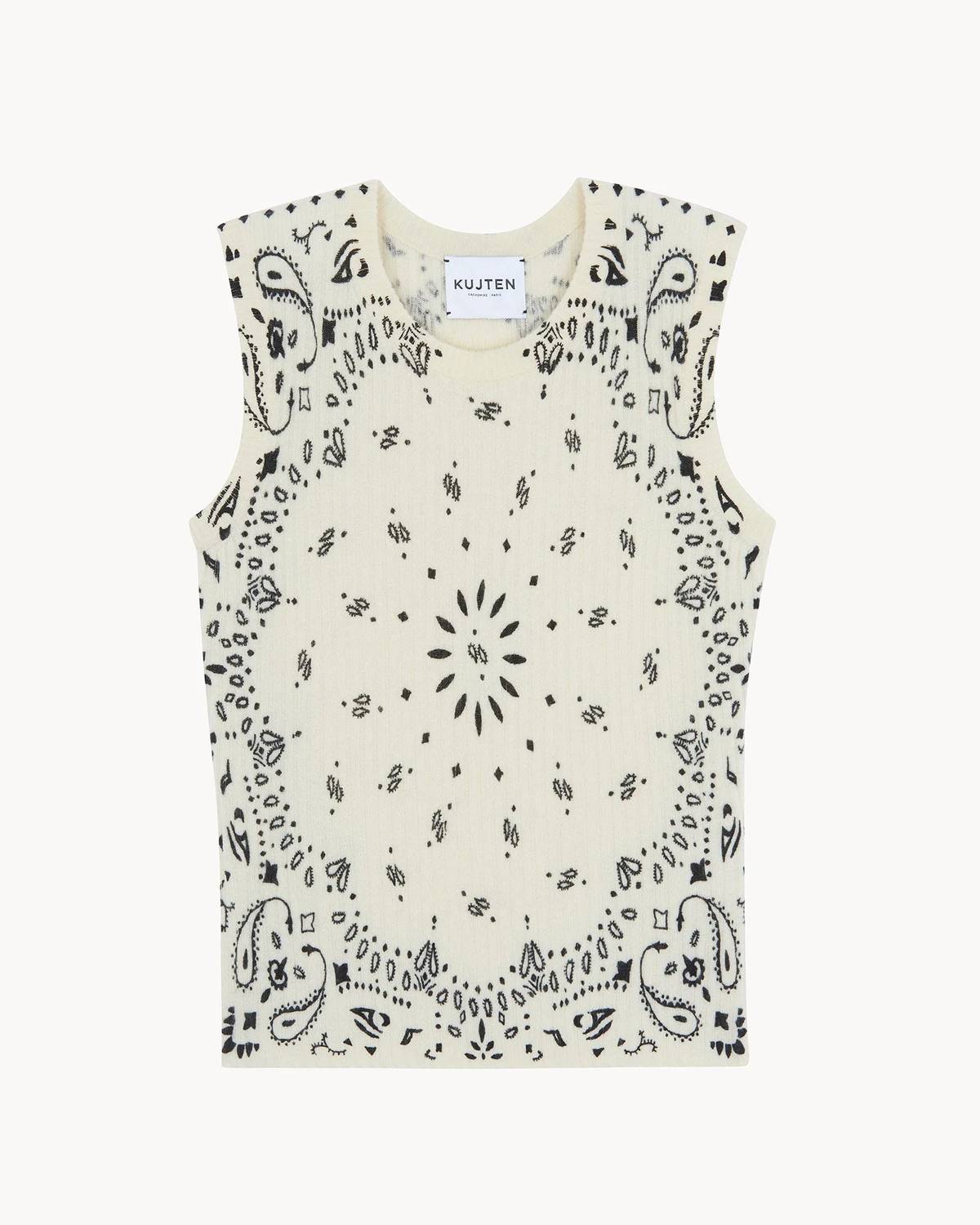 Kujten - Ribbi Cashmere Bandana Tank