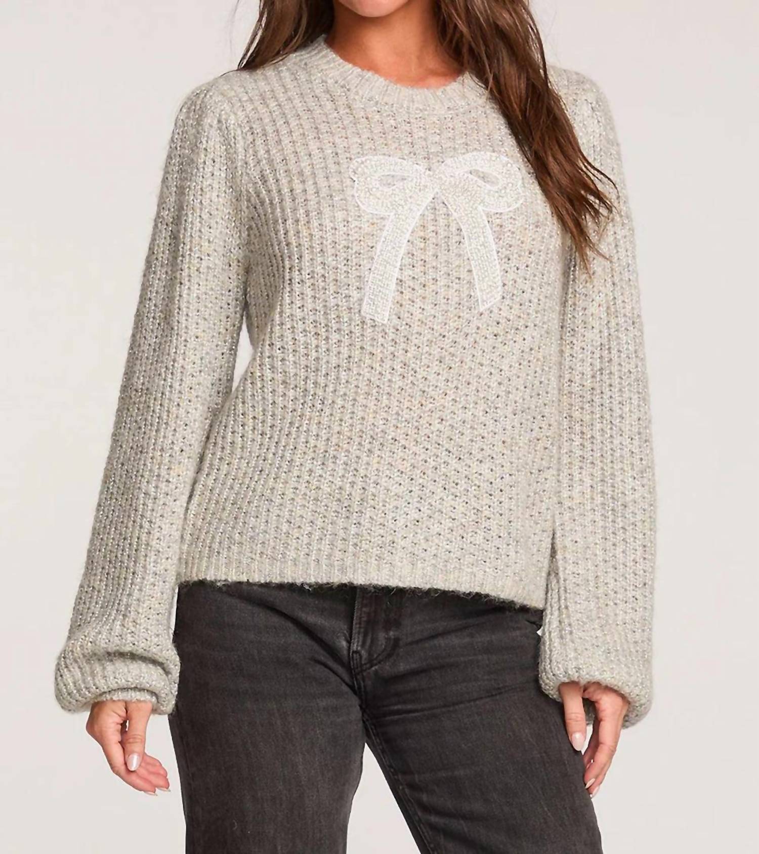 Saltwater Luxe - Margow Knit Bow Sweater