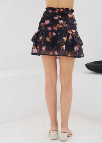 Lost + Wander - Floral Tiered Skirt