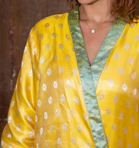 Standawt - Sun Silk Saree One Size Kimono