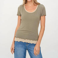 Six/Fifty - Tessa Layered Tee