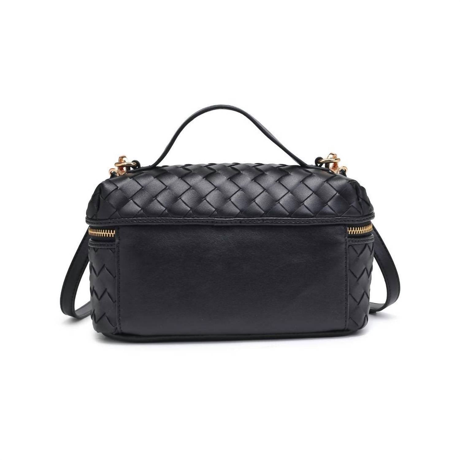 Urban Expressions - Women's Richie Woven Top Handle Crossbody Bag