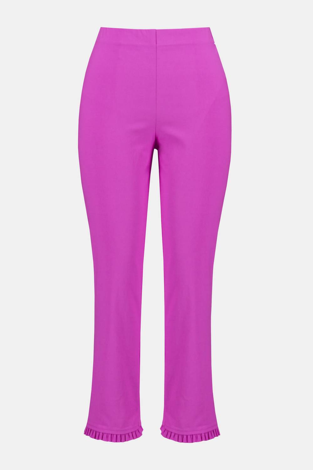 Joseph Ribkoff - Cropped Ruffled Hem Pants
