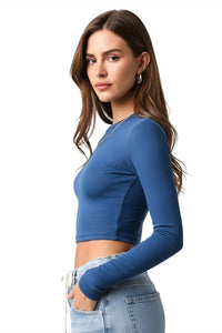 Olivaceous - Ribbed Fitted Top