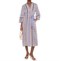 Tommy Bahama - Mosaic Cove Long Sleeve Midi Dress