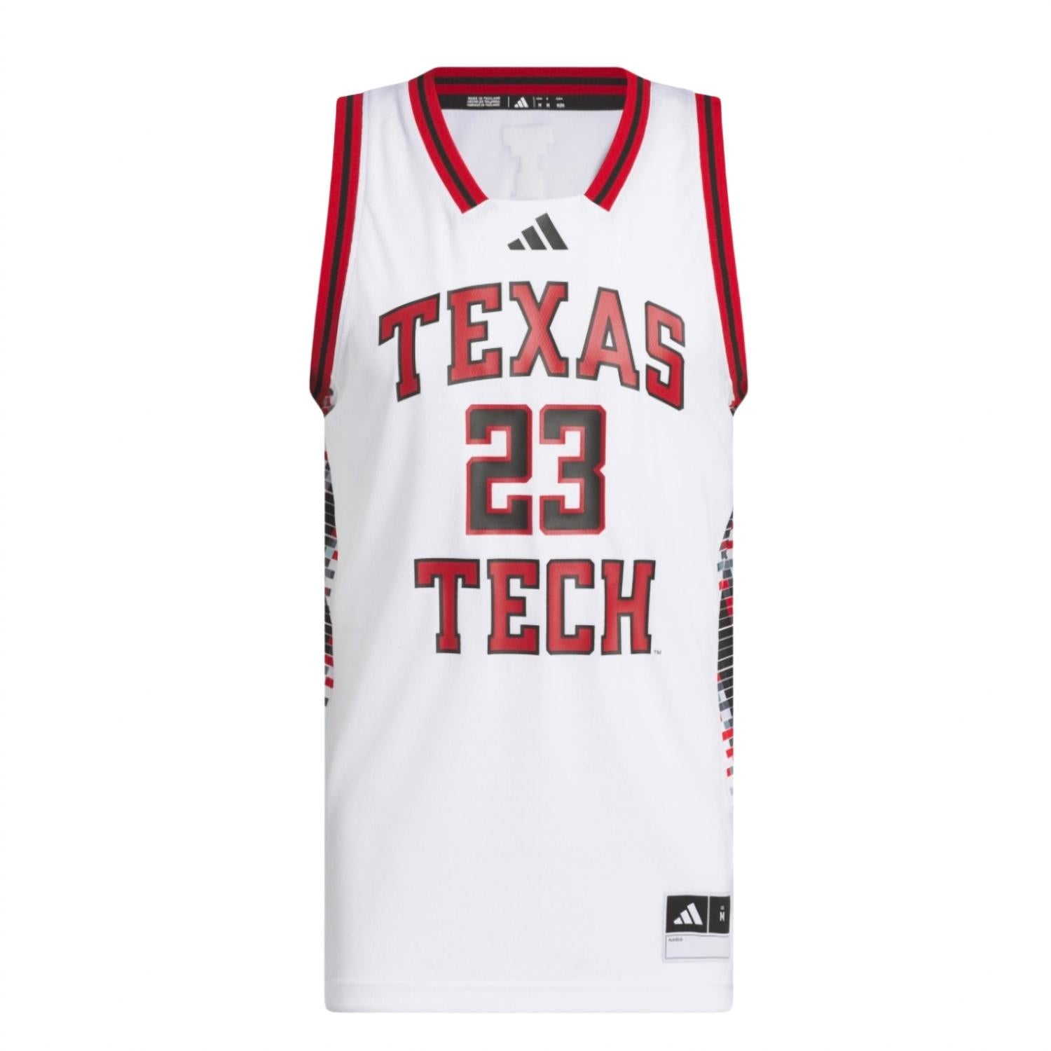 Adidas - Men's Texas Tech Official Basketball Team Jersey