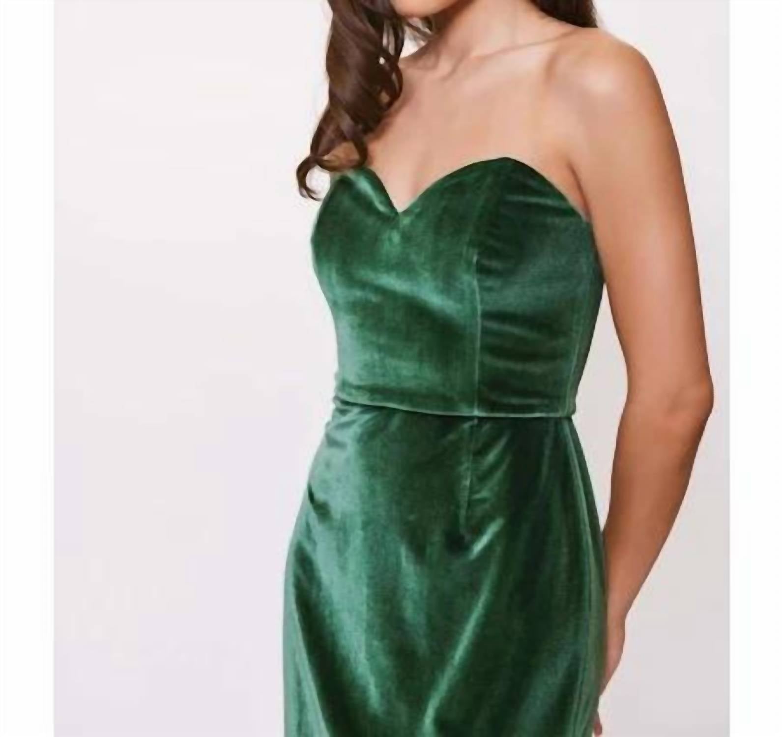 Hutch - Laken Strapless Midi Dress