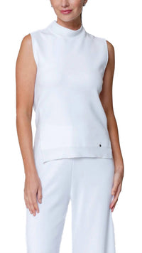 Biana - Marie Mock Neck Top